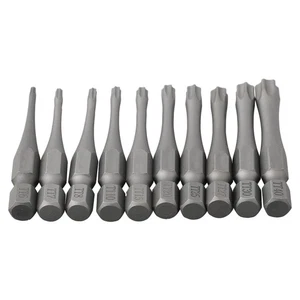 High Quality Material Screwdriver Bit Hand Tool Hex Shank T6-T40 1/4 Inch - Picture 1 of 63