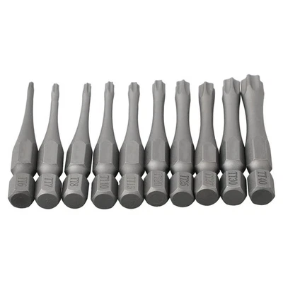 High Quality Material Screwdriver Bit Hand Tool Hex Shank T6-T40 1/4 Inch - Image 1 of 4