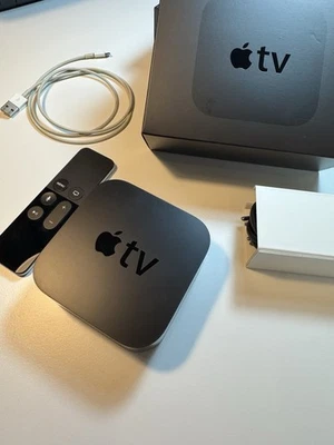 Apple TV 4th Generation 32GB Digital HD - Black - With Remote - Image 1 of 4