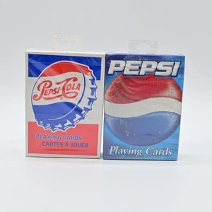 Pepsi-Cola  Playing Cards Double Deck Sealed Made In USA Vintage Collectible - Picture 1 of 4