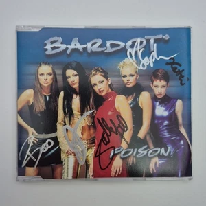 BARDOT - 'Poison' AUTOGRAPHED BY ALL MEMBERS Pop CD Single AUST. PRESSING, WEA - Picture 1 of 5