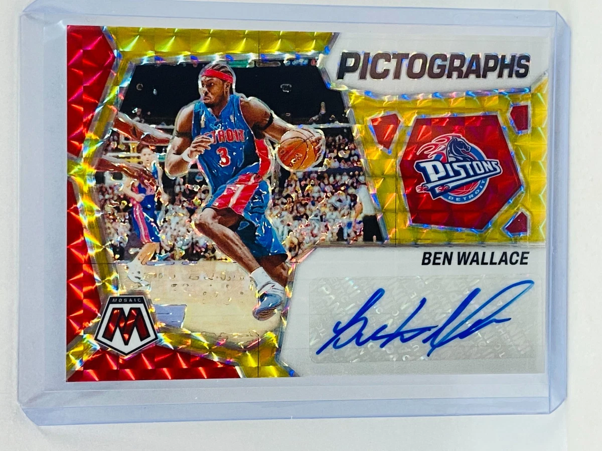 Ben Wallace Basketball Autographed Sports Trading Cards