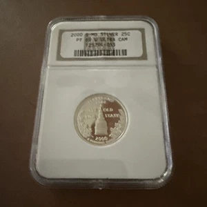USA Maryland State Quarter 2000 S Silver Proof NGC PF 69 Ultra Cameo - Picture 1 of 3
