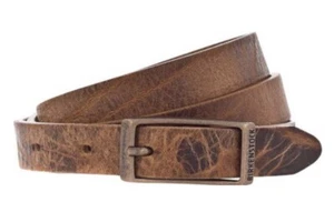Neu mit Etikett Birkenstock Damen schmal Ohio cognac braun Ledergürtel Größe 36 Zoll - Bild 1 von 11