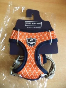 NEW UNUSED HUGO & HUDSON DOG HARNESS EXTRA SMALL YORKIE CHIHUAHUA ETC - Picture 1 of 3