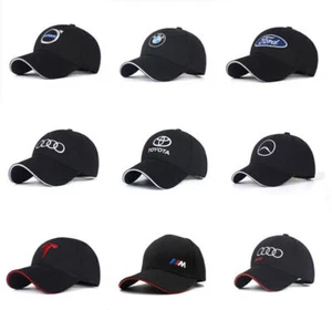 Unisex Baseball Cap Embroidery Trucker Car Racing Sport Cotton Hat Adjustable - Picture 1 of 48