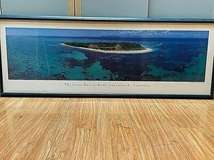 VTG 1991 Australia Queensland Great Barrier Reef Panoramic Photo by Phil Gray - Picture 1 of 8