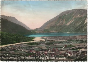 PUOS D'ALPAGO - BELLUNO - PANORAMA COL LAGO E LA SELLA DI FADALTO -12659- - Picture 1 of 1