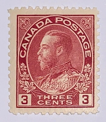 Sellos de viaje: estampillas de Canadá de 1912-1925 # 109, valor OG H Scott $17,00 Foto 1 de 4