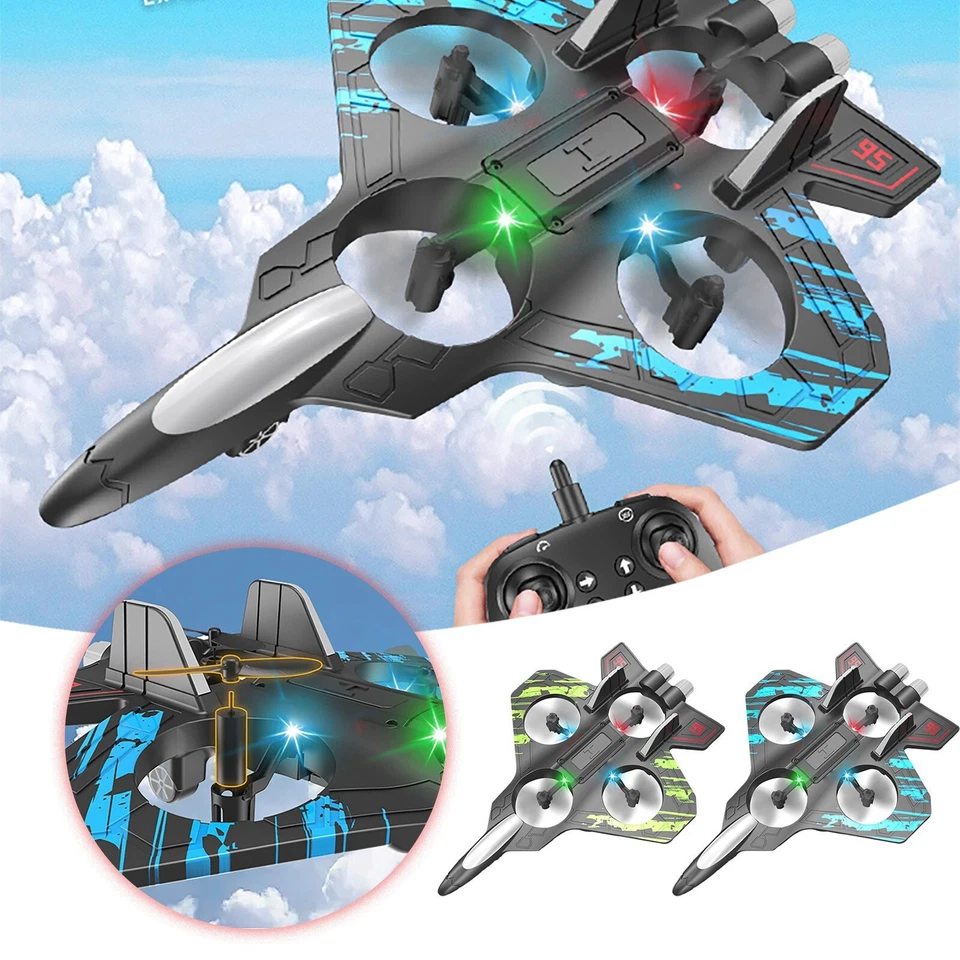 Remote Control Aircraft Quadcopter Aircraft Model Glider Foam Drone Kid's Toys - Image 1 of 4