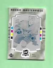 05-06 UD The Cup MASTERPIECE PRINTING PLATE ROOKIE Card # 167 MATT JONES /1