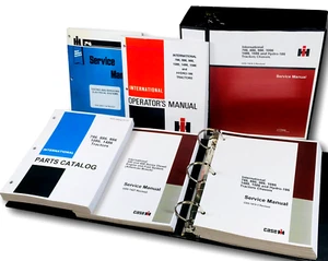 IH International 986 1086 1486 Tractor Service Parts Operators Manual Repair Set - Picture 1 of 23