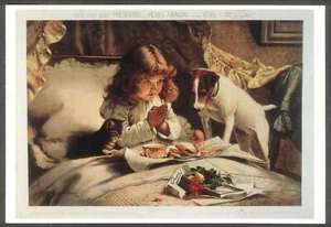 Modern 'Pears Annual' Postcard: Little Girl Says Her Prayers. Mayfair PC527 - Picture 1 of 1