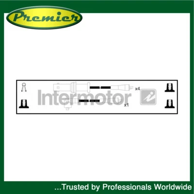 HT Ignition Leads Premier Fits Subaru Legacy 1989-1993 1.8 + Other Models — 第 1/2 张图片