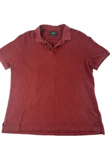Rodd & Gunn Mens Sports Fit Rusty Red Cotton Casual Collared Polo Shirt Size L - Picture 1 of 10