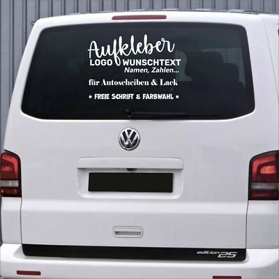 Autoaufkleber - Werbung Türaufkleber Heckaufkleber mit Designgestaltung