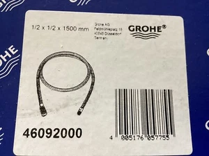 Grohe 46092000 LadyLux 59" Replacement Faucet Hose - Starlight Chrome - Picture 1 of 2
