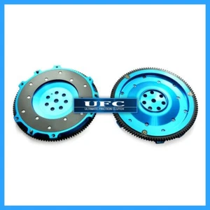 UFC ALUMINUM CLUTCH FLYWHEEL 8.2 LBS 03-06 MITSUBISHI LANCER EVOLUTION EVO 7 8 9 - Picture 1 of 2