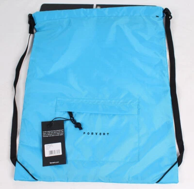 FORVERT Neon Lee Bag, Blue 37x49cm 15 Liter Turnbeutel Beutel Sportbeutel - Bild 1 von 3