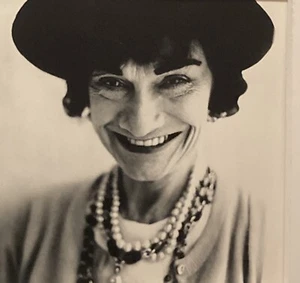 COCO GABRIELLE CHANEL 1958 RICHARD AVEDON 1959 5.25x5.25 matted size 12x12 - Picture 1 of 3