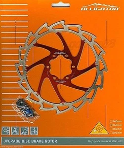gobike88 Alligator disc rotor , WIND CUTTER, Red, 160mm, 84g, 564 - Picture 1 of 1