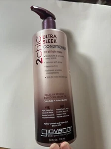 Giovanni 2chic brasilianisches Keratin & Arganöl ultraschlanke Conditioner 24 Unzen - Bild 1 von 4