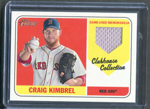 2018 Topps Heritage High Craig Kimbrel Jersey Relic #CCR-CKI Red Sox