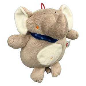 Sigikid Elefant Spieluhr Stofftier Kuschel Plüsch 17cm Halstuch Melodie Schlafen - Bild 1 von 5