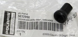 5632958 Polaris Bumper Threaded Anchor Wedge for RZR XP 1000 2015-2020 - Picture 1 of 1