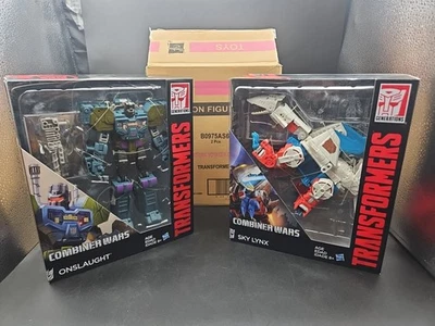 Hasbro Transformers Generations Combiner Wars Voyager Class Sky Lynx + Onslaught - Image 1 of 4