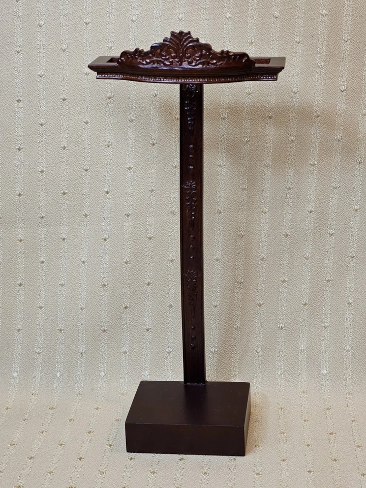 RARE VINTAGE BESPAQ #4400 BED CANOPY STAND FOR MINIATURE DOLLHOUSE - Image 1 of 4