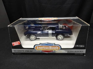 NICE Ertl American Muscle 1963 Corvette Stingray 1/18 - Picture 1 of 6