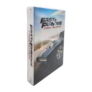 Fast and Furious 8-Movie Collection Boxed DVD Set NEW - Picture 1 of 2
