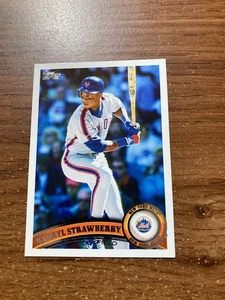 Aggiornamento 2011 Topps SP Legend Variation Darryl Strawberry #US238 - Foto 1 di 1