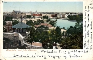 Ak Skansen Stockholm Schweden, Panorama von  Skansen,... - 4930612 - Bild 1 von 2