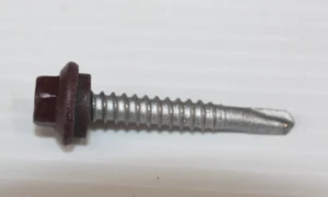 Vite per tetti in metallo autoperforante 1/4 x 1 1/2" Stitch Lap, Brandywine, oltre 5 libbre - Foto 1 di 2