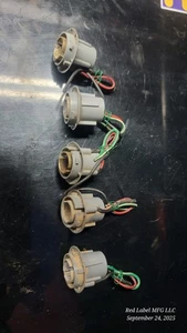 88-00 Honda Civic Integra Del Sol Prelude Bombilla Enchufe OEM 3 cables Luz trasera  - Imagen 1 de 2
