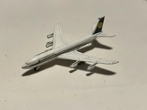 Seltenes Zylmex Lufthansa AIRLINES Boeing 707 Druckguss Flugzeug Hongkong Spielzeug 3 1/2 Zoll - Bild 1 von 17
