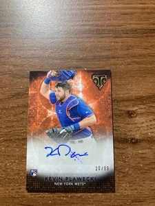 2015 Topps Triple Threads Rookie Auto /99 Kevin Plawecki #RA-KP - Picture 1 of 1