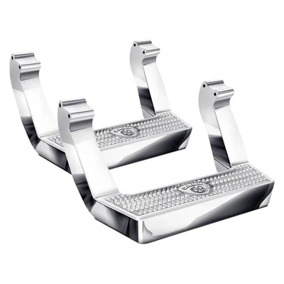 For Chevy Silverado 3500 HD 2007-2015 CARR 114032 LD Polished Hoop Steps Foto 1 de 2