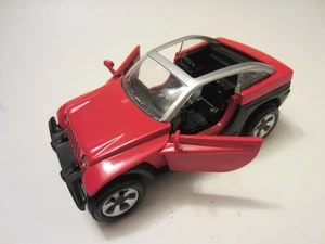 Vintage 1999 1/32 New Ray 4X4 Red Jeepster - Picture 1 of 10