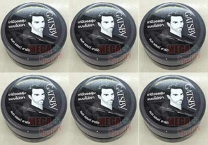 6 x GATSBY Wax Mat + Hard Gel Hair Shine free Japan Series For Men Styling 25 g - Picture 1 of 3