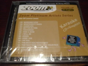 ZOOM PLATIN KARAOKE DISC CDZMP128 HITS OF LEONA LEWIS CD + G - Bild 1 von 1