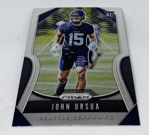 2019 Panini Prizm John Ursua RC Seattle Seahawks Rookie Card #395 - Picture 1 of 2