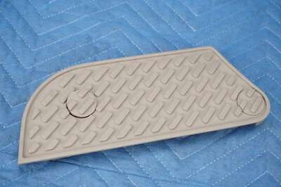 Lexus LX470 Rear Floor Mat Plate Passenger Side Tan 1998-2002 OEM - Image 1 of 3