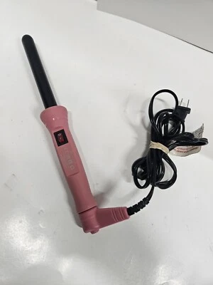 Sutra Curling Iron Wand Hair Tool Pink & Black Reverse 13mm / 1 Inch Tested - Image 1 of 4