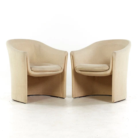 Lydia dePolo and Jack Dunbar for Dunbar Mid Century Lounge Chairs - Pair Cover