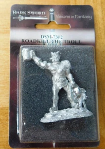 Dark Sword Visions In Fantasy: Roadkill The Troll (Tribute Miniature) - DSM 7302 - Picture 1 of 3