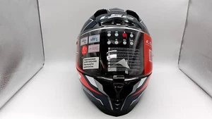 LS2 Challenger C Carver Full Face Motorcycle Helmet W/ SunShield Blue Carbon S - Picture 1 of 8