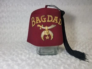 De colección 1952 Shriners Bagdad Fez Sombrero Masónico Shriner Sombreros Albañil - Imagen 1 de 8
